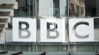 BBC sign