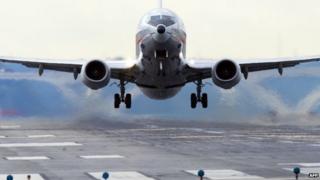 American Airlines plane