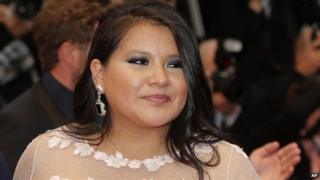 Misty Upham, seen on 17 May 2013