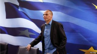 Greek Finance Minister Yanis Varoufakis