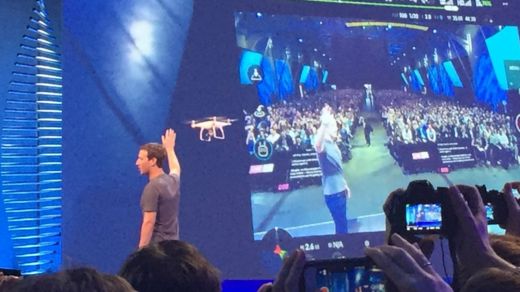 Mark Zuckerberg at F8 developers' conference
