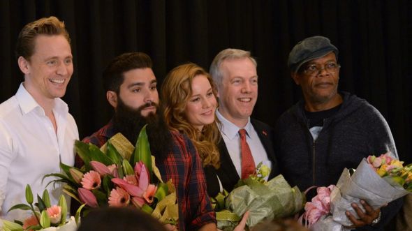 Kong casts and US ambassador to VN Ted Osius