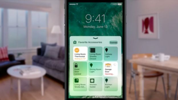 Apple also showed off HomeKit, a central control service for smart home devices