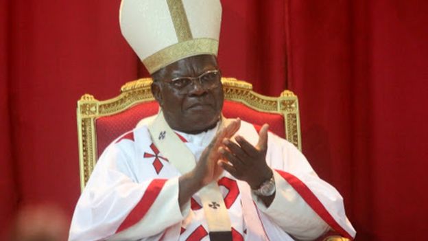 Il a appelé les chrétiens congolais à bannir la violence et à devenir des artisans de la paix.