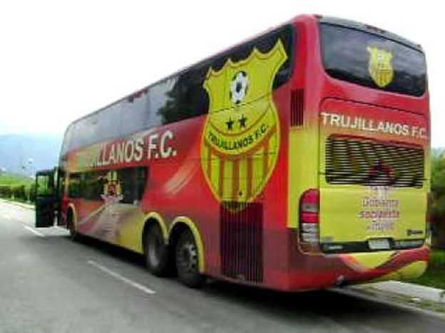 El autobús del Trujillanos