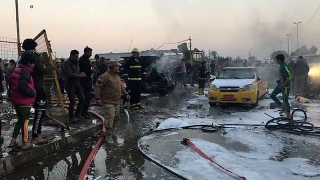 مقتل 18 عراقيا في هجوم لتنظيم الدولة الإسلامية في بغداد
