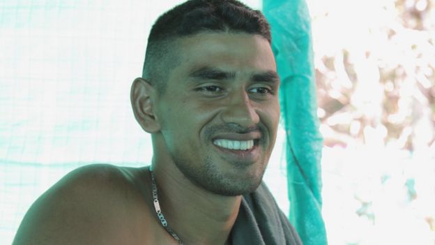 David en la conferencia de las FARC.