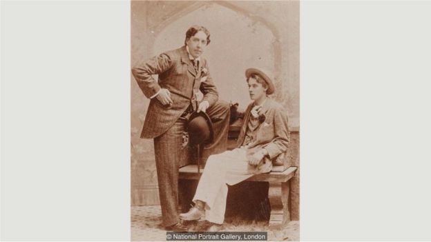 Oscar Wilde com Alfred 'Bosie' Douglas