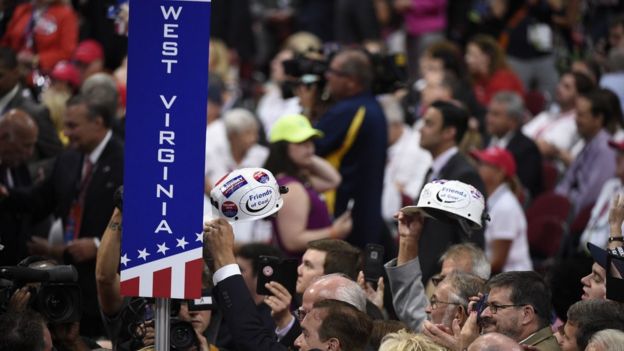 El estado de Virginia Occidental votó por Donald Trump en la elección presidencial, con 68,7% de apoyo.