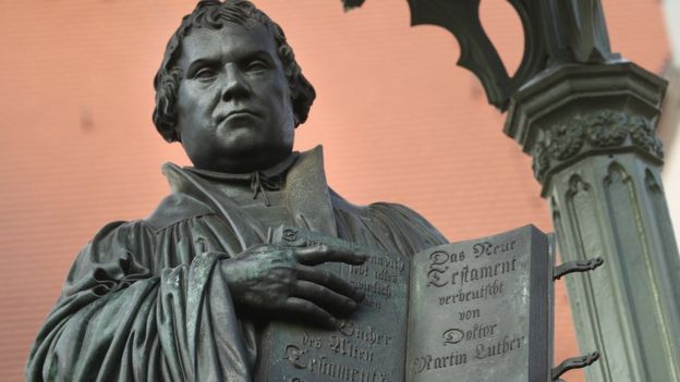 Estatua de Martín Lutero