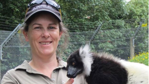 Samantha Kudeweh, Hamilton Zoo Curator