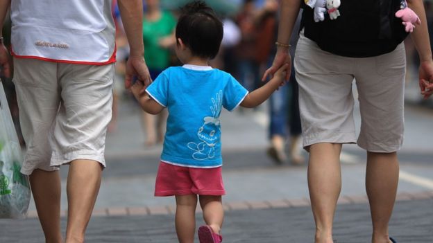 Una familia china