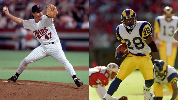 Minnesota Twins in 1991 and the St Louis Rams in 1999