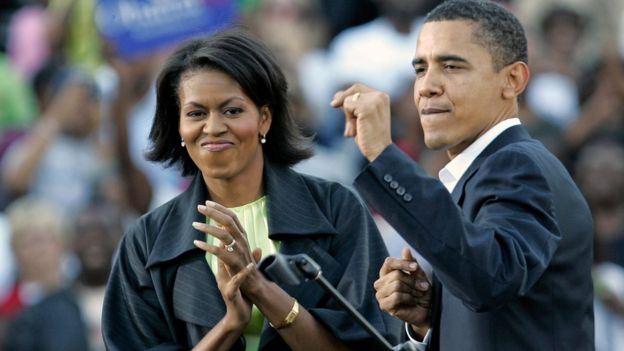 Michelle Obama y Barack