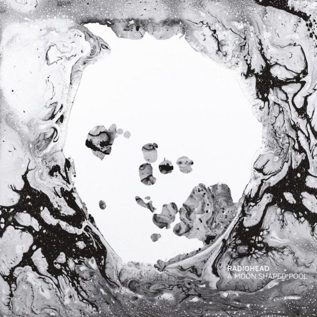 The cover for Radiohead's album, A Moon Shaped Pool