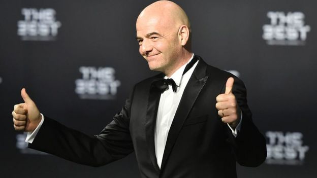 ஃபிஃபா தலைவர் ஜானி இன்ஃபான்டீனோ