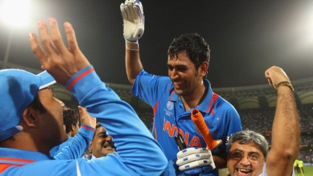 2011 உலக கோப்பை இறுதியாட்டத்தில் 91 ரன்கள் எடுத்த தோனி