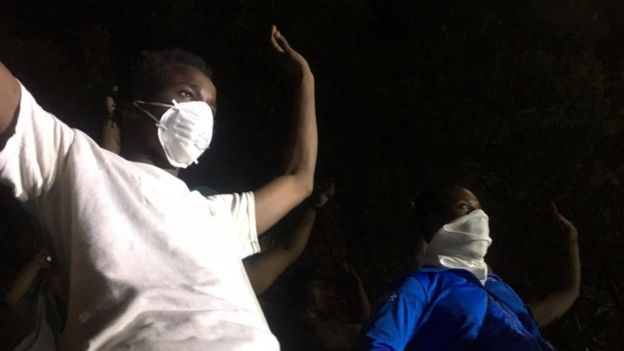 Protestas en St. Paul, Minnesota