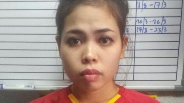 Nữ nghi phạm Siti Aisyah