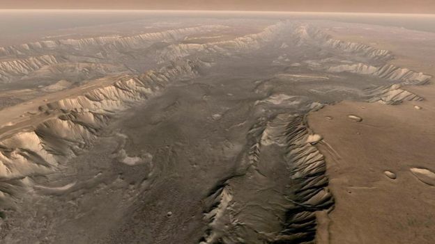 سطح كوكب المريخ