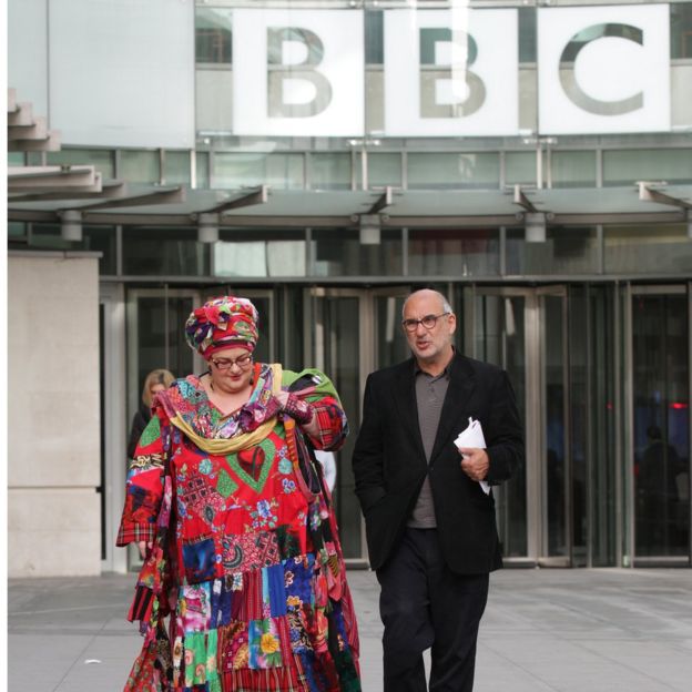 Camilla Batmanghelidjh and Alan Yentob