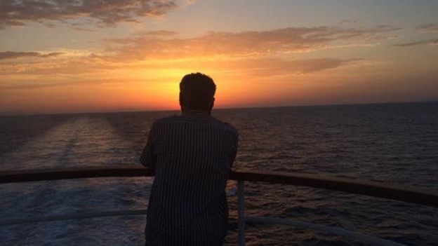Man on board El Venizelos