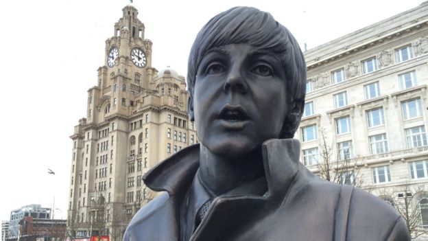 Paul McCartney statue