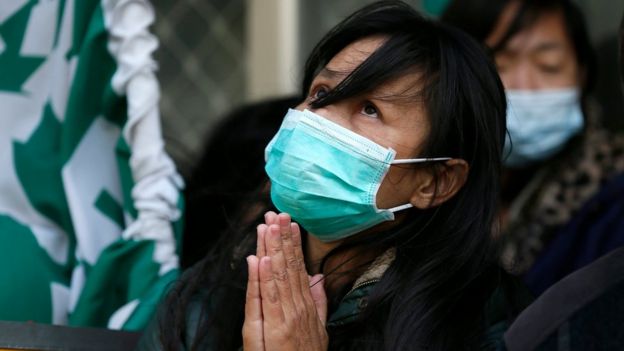 Survivor of a collapsed building in Tainan, Taiwan, on 6 February 2016