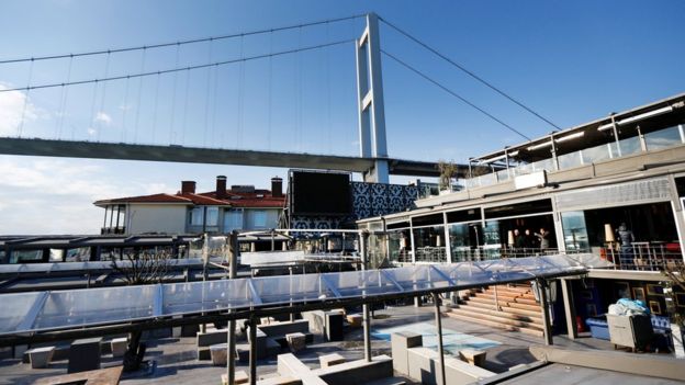 Reina nightclub in Istanbul, scene of New Year's Eve attack