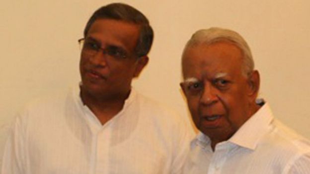 ටීඑන්ඒ නායක සම්බන්ධන් සහ සුමන්තිරන් මන්ත්රීවරයා