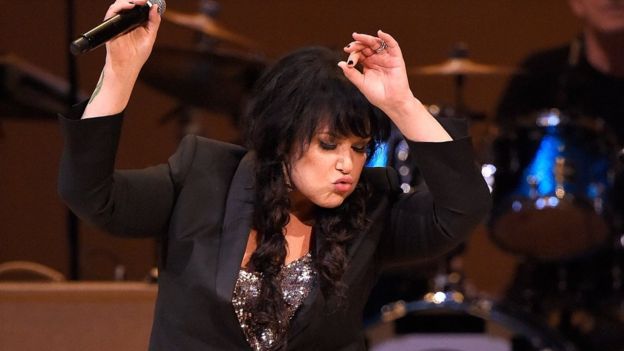 Ann Wilson of Heart performs onstage during The Music of David Bowie at Carnegie Hall