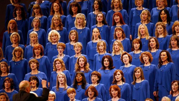 El coro mormón The Mormon Tabernacle