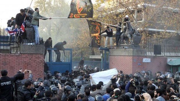 حمله به سفارت بریتانیا در تهران