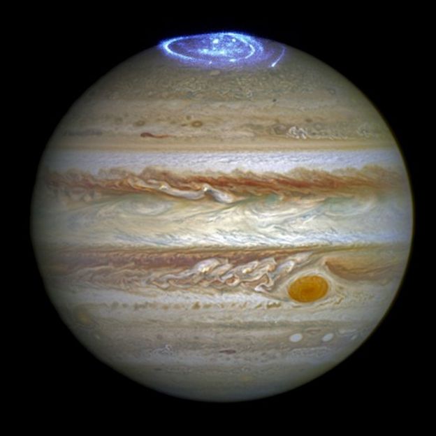 Auroras en Júpiter