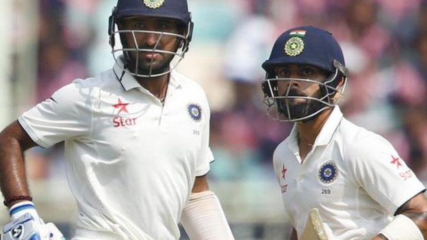 புஜாரா, விராட் கோலி