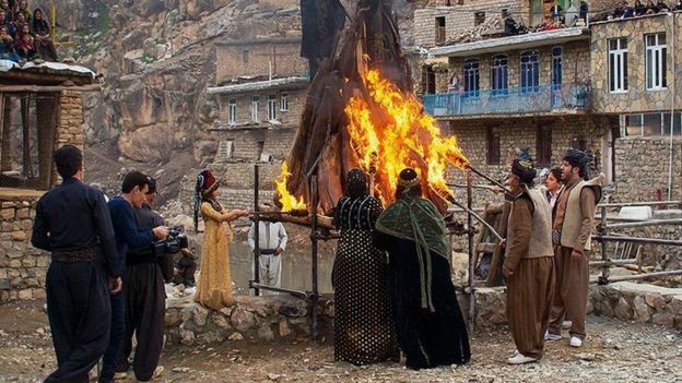 جشن نوروزی روستای پالنگان