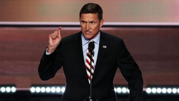 Michael Flynn at the Republican National Convention