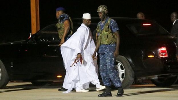 The Gambia 'missing millions' after Jammeh flies into exile