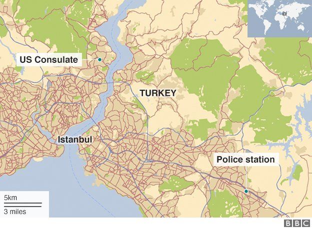 Istanbul map