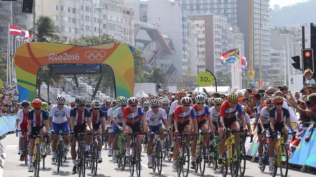 Carrera de ruta en Rio