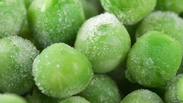 Frozen peas