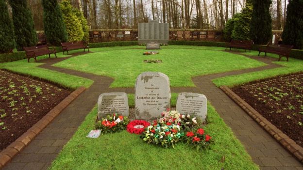 The Lockerbie Memorial Cemetery