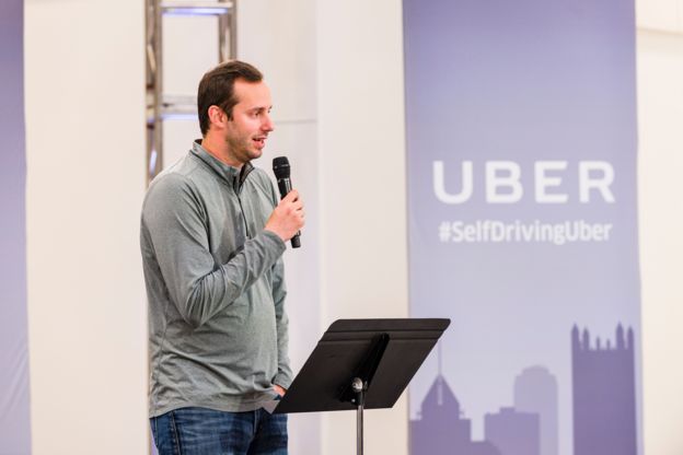 Anthony Levandowski, confundador de OTTO y vicepresidente de Uber