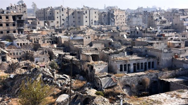الدمار في حلب