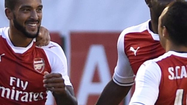 Arsenal wakishabikia ushindi dhidi ya Man City