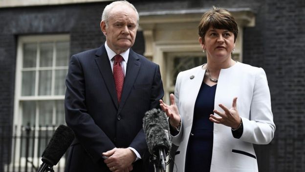 The relationship between McGuinness and DUP leader Arlene Foster was less amicable than the one he shared with Paisley