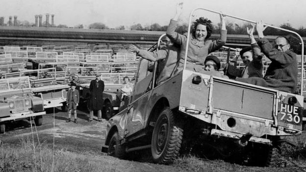 Land Rover Series 1 in 1948