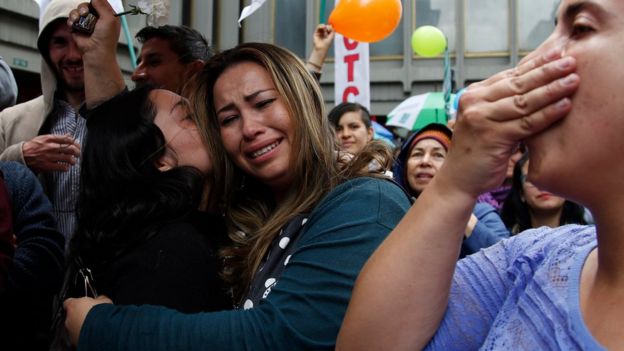 Júbilo en Colombia por el anuncio