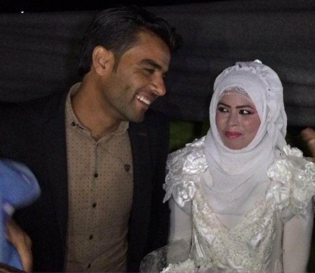 Wedding couple