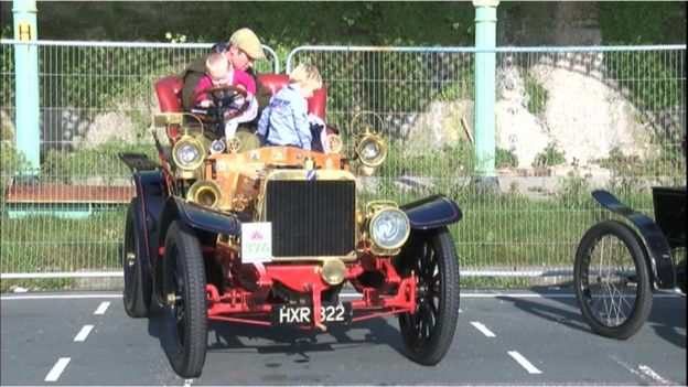 Veteran cars in Brighton